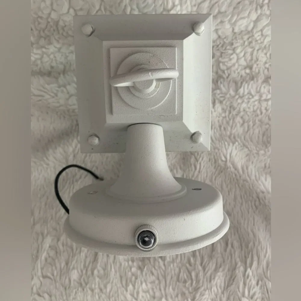 White LED Porch Lantern Dusk Dawn Sensor New Open Box   1 Light Porch Lights
